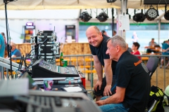 Unverzichtbar: Unsere Männer an der Technik!